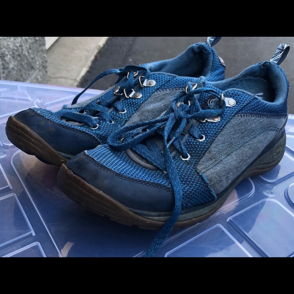 Chaco Kanarra Women's Blue Gray Athletic Sneakers Size 10
